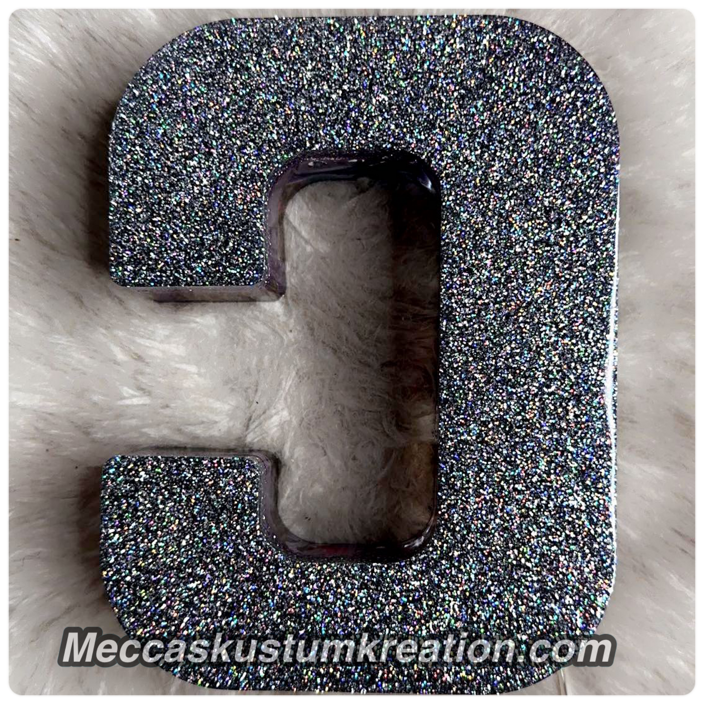 Custom Large Resin Letter /w Led Lights