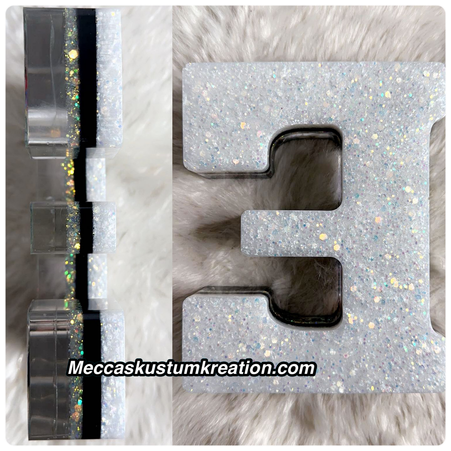 Custom Large Resin Letter /w Led Lights
