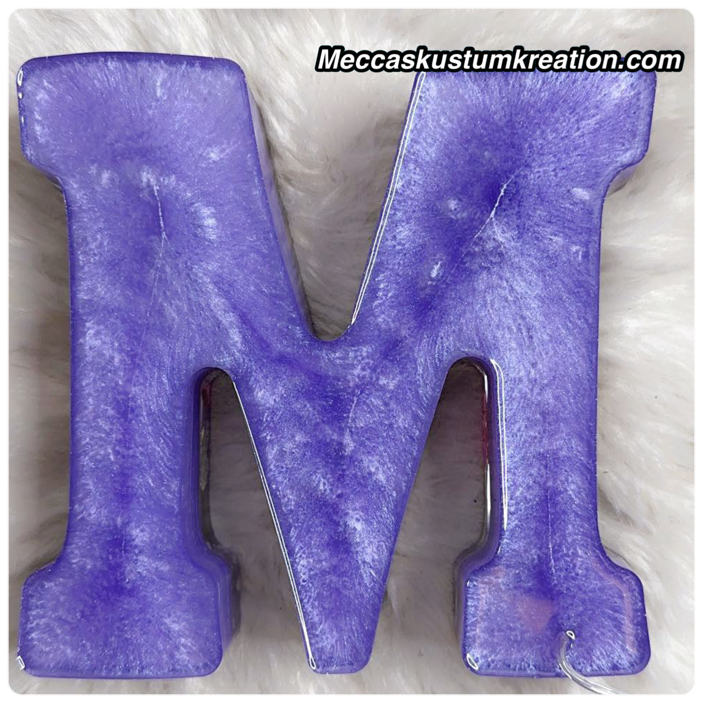 Custom Large Resin Letter /w Led Lights