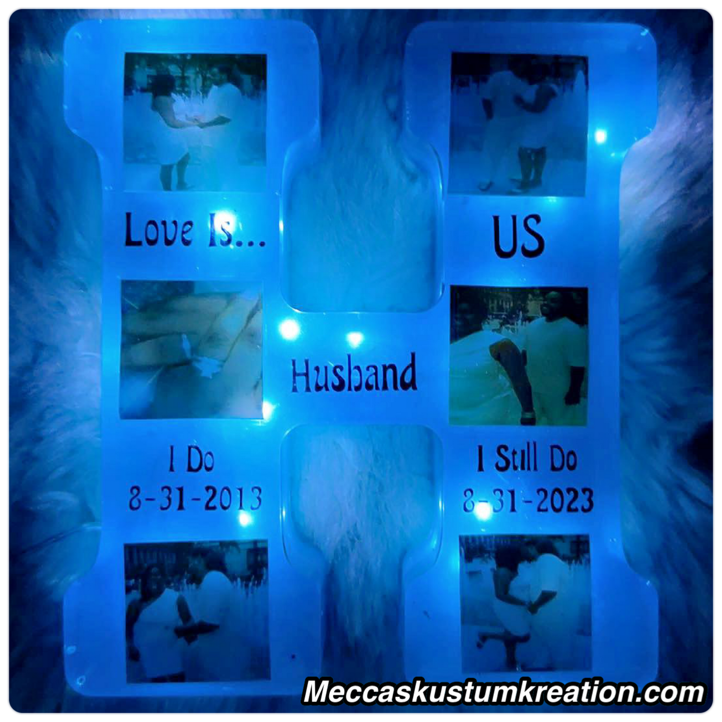 Custom Large Resin Letter /w Led Lights