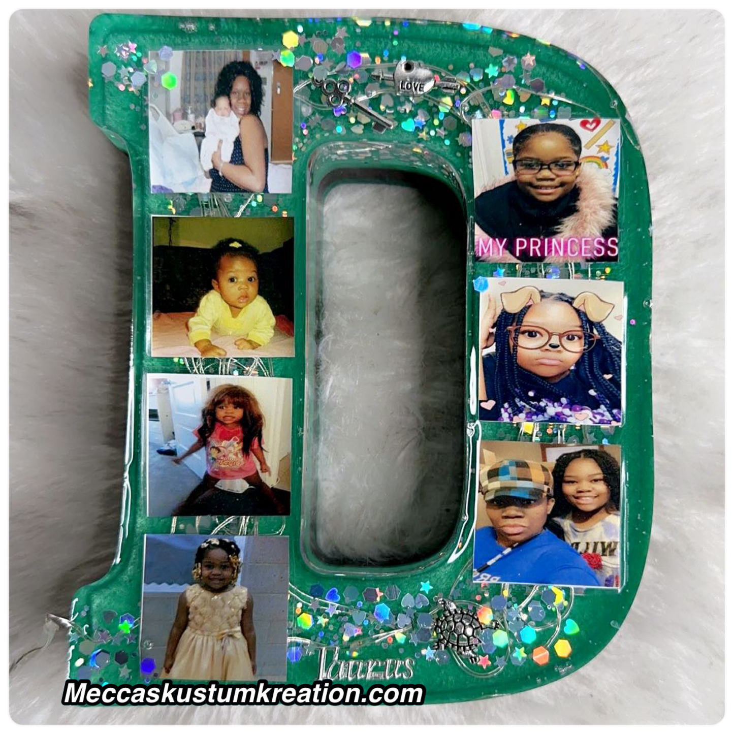 Custom Large Resin Letter /w Led Lights